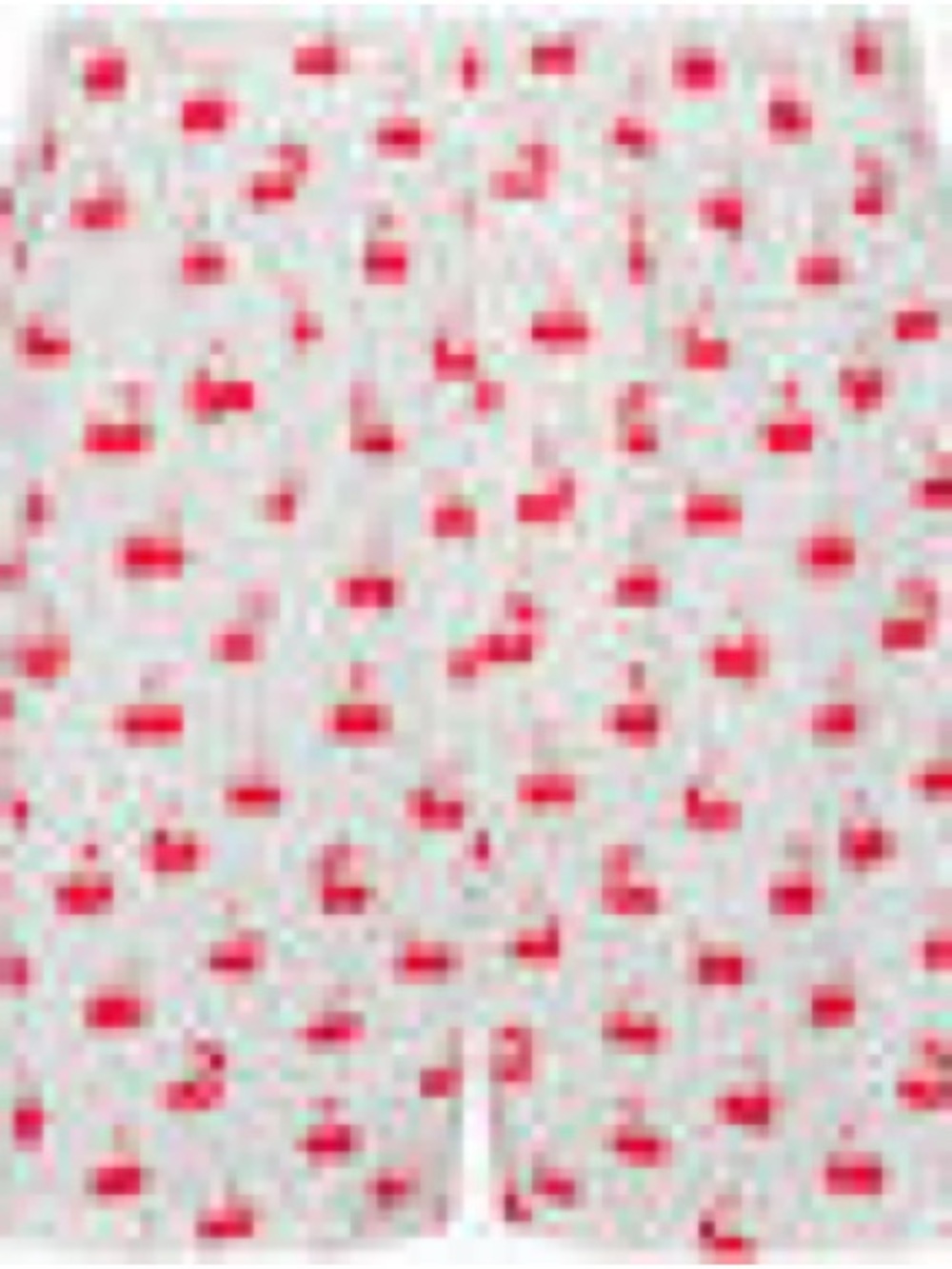 NWOT Skims Men's White Boxer Shorts with Red Cherry Print - Picture 3 of 6